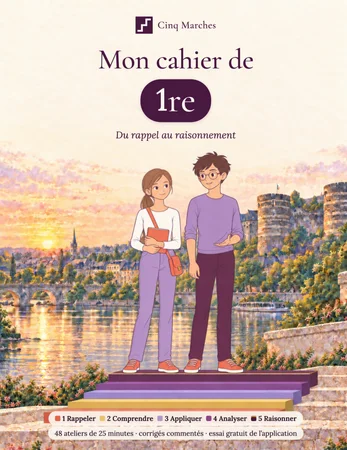 Couverture de Mon cahier de 1re