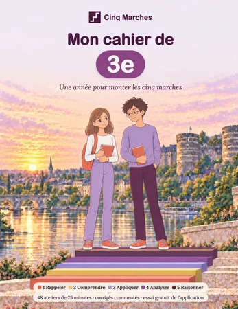 Couverture de Mon cahier de 3e