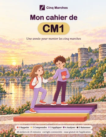 Couverture de Mon cahier de CM1