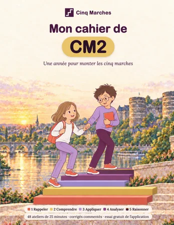 Couverture de Mon cahier de CM2